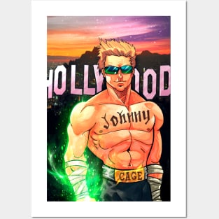 Johnny Cage Fan Art Posters and Art